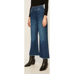 Pepe Jeans - Jeansy Wide Leg. Niebieskie jeansy damskie Pepe Jeans, z podwyższonym stanem. W wyprzedaży za 299,90 zł.