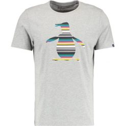 T-shirty męskie z nadrukiem: Original Penguin ENGINEERED STRIPE PETE Tshirt z nadrukiem rain heather