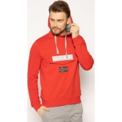 Bluza Napapijri Burgee Sum 2 NP0A4EAVR. Czerwone bluzy męskie Napapijri, m, bez wzorów, z bawełny, bez kołnierzyka, bez rękawów, bez kaptura. W wyprzedaży za 299,00 zł.