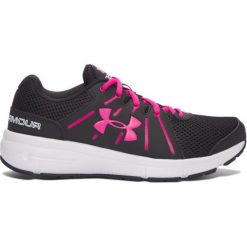Under Armour Buty Do Biegania W Dash Rn 2 Black Glacier Gray Tropic Pink 40. Czarne buty do biegania damskie Under Armour, ze skóry. W wyprzedaży za 229,00 zł.