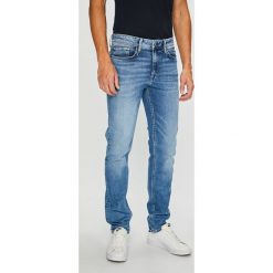 Pepe Jeans - Jeansy Luke. Niebieskie rurki męskie marki Pepe Jeans, z bawełny. Za 339,90 zł.