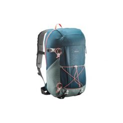 Plecak turystyczny NH100 30 l. Niebieskie plecaki męskie QUECHUA, bez wzorów, z poliesteru. Za 59,99 zł.