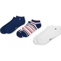 Zestaw 3 par niskich skarpet damskich TOM TAILOR - 9449 Breeze Deep Sea. Niebieskie skarpetki damskie marki Tom Tailor, bez wzorów, z elastanu. Za 35,00 zł.