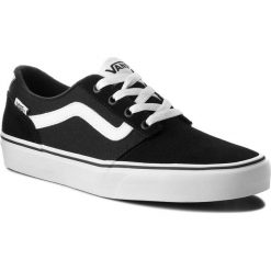 Trampki męskie: Tenisówki VANS – Chapman Stripe VN0A38CBC4R (Suede Canvas) Black/Whit