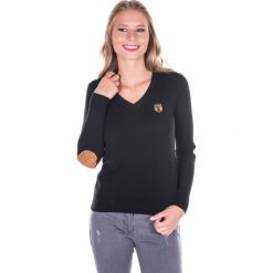 Swetry klasyczne damskie: Sweter w kolorze czarnym