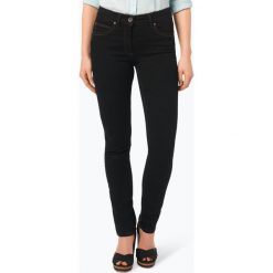 Anna Montana - Jeansy damskie – Angelika, czarny. Czarne jeansy damskie Anna Montana, w paski, z bawełny. Za 299,95 zł.