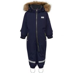 Kombinezon zimowy w kolorze granatowym. Niebieskie kombinezony niemowlęce Legowear, na zimę. W wyprzedaży za 299,95 zł.