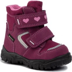 Śniegowce SUPERFIT - GORE-TEX 5-09045-50 M Rosa/Rosa. Różowe śniegowce dziewczęce Superfit, bez zapięcia. W wyprzedaży za 219,00 zł.