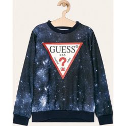 Guess Jeans - Bluza dziecięca 118-175 cm. Bluzy chłopięce Guess Jeans, z nadrukiem, z elastanu, bez rękawów, bez kaptura. Za 179,90 zł.