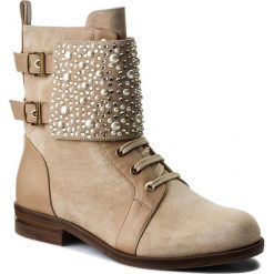 Buty zimowe damskie: Botki LORIBLU – 8E KTR023 K2 Camoscio Nomad/Nappa Nomad