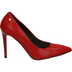 Czółenka - 5475 1251 ROS. Czerwone czółenka zamszowe marki Venezia. Za 299,00 zł.