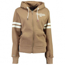 Stone Goose Bluza Damska Fusher Xl Brązowy. Pomarańczowe bluzy damskie Stone Goose, xl, w paski, bez rękawów, bez kaptura. W wyprzedaży za 107,00 zł.