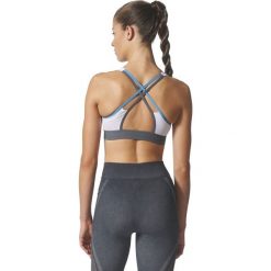 Biustonosze sportowe: Adidas Stanik Halter biały r. S (BR0466)