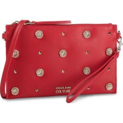 Torebka VERSACE JEANS COUTURE - E3VUBPP2 71281 500. Czerwone listonoszki damskie Versace Jeans Couture, bez wzorów, z jeansu, bez dodatków. W wyprzedaży za 309,00 zł.