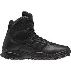 Adidas Gsg-9.7 G62307. Czarne buty trekkingowe męskie Adidas, na zimę, ze skóry. W wyprzedaży za 489,99 zł.