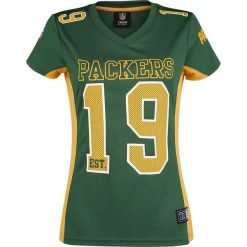 Bluzki damskie: NFL Green Bay Packers Koszulka damska ciemnozielony