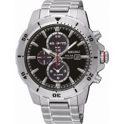 Zegarki męskie: Zegarek męski Seiko Solar SSC557P1