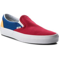 Trampki męskie: Tenisówki VANS – Classic Slip-On VN0A38F7QF2 (Vans Yacht Club) Red/Blu