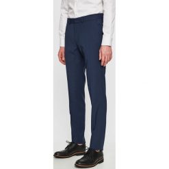 S.Oliver Black Label - Spodnie. Niebieskie spodnie męskie s.Oliver BLACK LABEL, s, z haftami, z poliesteru. W wyprzedaży za 99,90 zł.