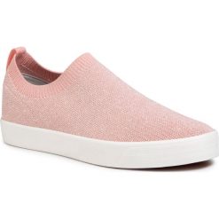Tenisówki CAPRICE - 9-24209-24 Rose Knit 526. Różowe półbuty damskie Caprice, bez wzorów, ze skóry, bez zapięcia. W wyprzedaży za 149,00 zł.