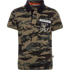 Napapijri EGUF FANTASY Koszulka polo khaki. Brązowe koszulki polo męskie Napapijri, z bawełny. Za 249,00 zł.