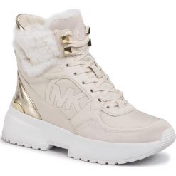 Sneakersy MICHAEL MICHAEL KORS - Ballard Bootie 43F9BLFE6D Lt Cream. Brązowe półbuty damskie MICHAEL Michael Kors, ze skóry. W wyprzedaży za 939,00 zł.