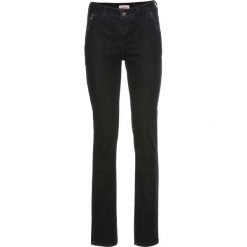 Dżinsy ze stretchem SLIM bonprix czarny. Niebieskie jeansy damskie marki House, z jeansu. Za 59,99 zł.
