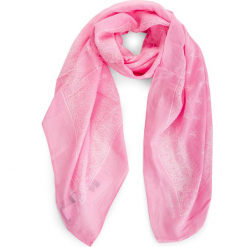 Chusta CALVIN KLEIN JEANS - J Monogram Scarf K60K604991 636. Czerwone chusty damskie Calvin Klein Jeans, z bawełny. Za 179,00 zł.