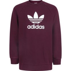 Adidas Trefoil Crew Bluza bordowy. Brązowe bluzy męskie rozpinane marki Adidas, z bawełny. Za 244,90 zł.