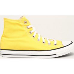 Converse - Trampki. Pomarańczowe trampki męskie Converse, bez wzorów, z gumy, na sznurówki. Za 299,90 zł.