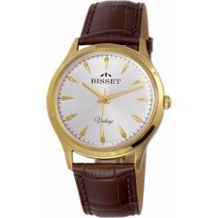 Zegarki męskie: Zegarek męski Bisset Vintage II BSCE57GISX05BX