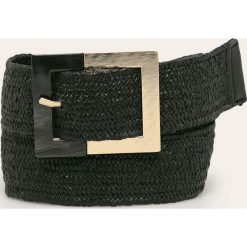 Answear Lab - Pasek. Czarne paski damskie Answear Lab, w paski, z poliesteru. Za 49,90 zł.