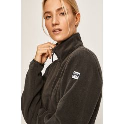 Helly Hansen - Bluza. Szare bluzy damskie Helly Hansen, s, bez wzorów, z poliesteru, z krótkim rękawem, krótkie, bez kaptura. Za 329,90 zł.