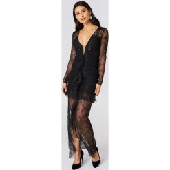 Sukienki: For Love & Lemons Sukienka mini z koronką Daisy – Black