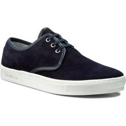 Tenisówki STRELLSON - Evans Derby Lace 4010001857 Dark Blue 402. Niebieskie półbuty męskie Strellson, ze skóry, klasyczne. W wyprzedaży za 339,00 zł.