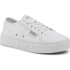 Sneakersy VERSACE JEANS COUTURE - E0YVBSD4 71538 003. Białe sneakersy męskie Versace Jeans Couture, bez zapięcia. W wyprzedaży za 539,00 zł.
