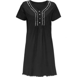 Cellbes Koszula nocna czarny female czarny 50/52. Czarne koszule nocne damskie Cellbes, bez wzorów, z dżerseju, bez kołnierzyka, bez rękawów. Za 99,00 zł.
