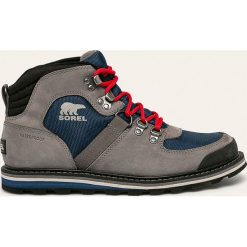 Sorel - Buty Madson Sport Hikker. Brązowe buty sportowe męskie Sorel, ze skóry, na sznurówki, outdoorowe. W wyprzedaży za 539,90 zł.