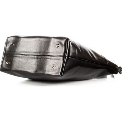 Torebka skórzana damska DAN-A T195B czarna - czarny. Czarne torebki klasyczne damskie ze skóry, eleganckie. Za 289,99 zł.