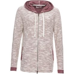 Bluza rozpinana bonprix bordowy melanż. Czerwone bluzy rozpinane damskie bonprix, melanż. Za 109,99 zł.