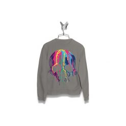 Bluza Czaszka z farby Damska. Czarne bluzy damskie Failfake, xs, bez wzorów, bez rękawów, bez kaptura. Za 160,00 zł.