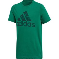 Koszulka chłopięca M BOS zielona roz. 128 cm (CV6145). Czerwone t-shirty chłopięce marki Adidas. Za 48,50 zł.