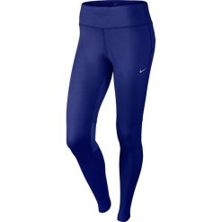 Legginsy sportowe damskie: Nike Legginsy biegowe damskie Dri-Fit Epic Run Tight granatowe r. XS (646212-457)