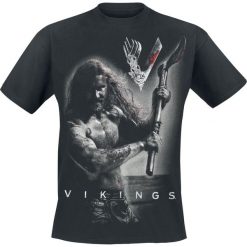 T-shirty męskie: Vikings Rollo Axe T-Shirt czarny