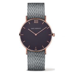 Zegarek unisex Paul Hewitt Sailor PH-SA-R-ST-B-18M. Szare zegarki męskie Paul Hewitt. Za 565,00 zł.