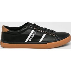 Big Star - Tenisówki. Czarne trampki męskie marki BIG STAR, z gumy, na sznurówki. W wyprzedaży za 79,90 zł.