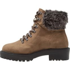 Botki damskie: New Look Wide Fit WIDE FIT CATYA Botki na platformie dark khaki