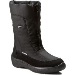 Buty zimowe damskie: Śniegowce MANITU – 990986 Schwarz 1