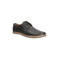 Derby Enzo PÓŁBUTY 588. Szare derby męskie Enzo. Za 179,99 zł.