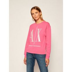 Bluza Armani Exchange 8NYM02 YJ68Z 1485. Różowe bluzy damskie Armani Exchange, s, bez wzorów, bez rękawów, bez kaptura. Za 399,00 zł.
